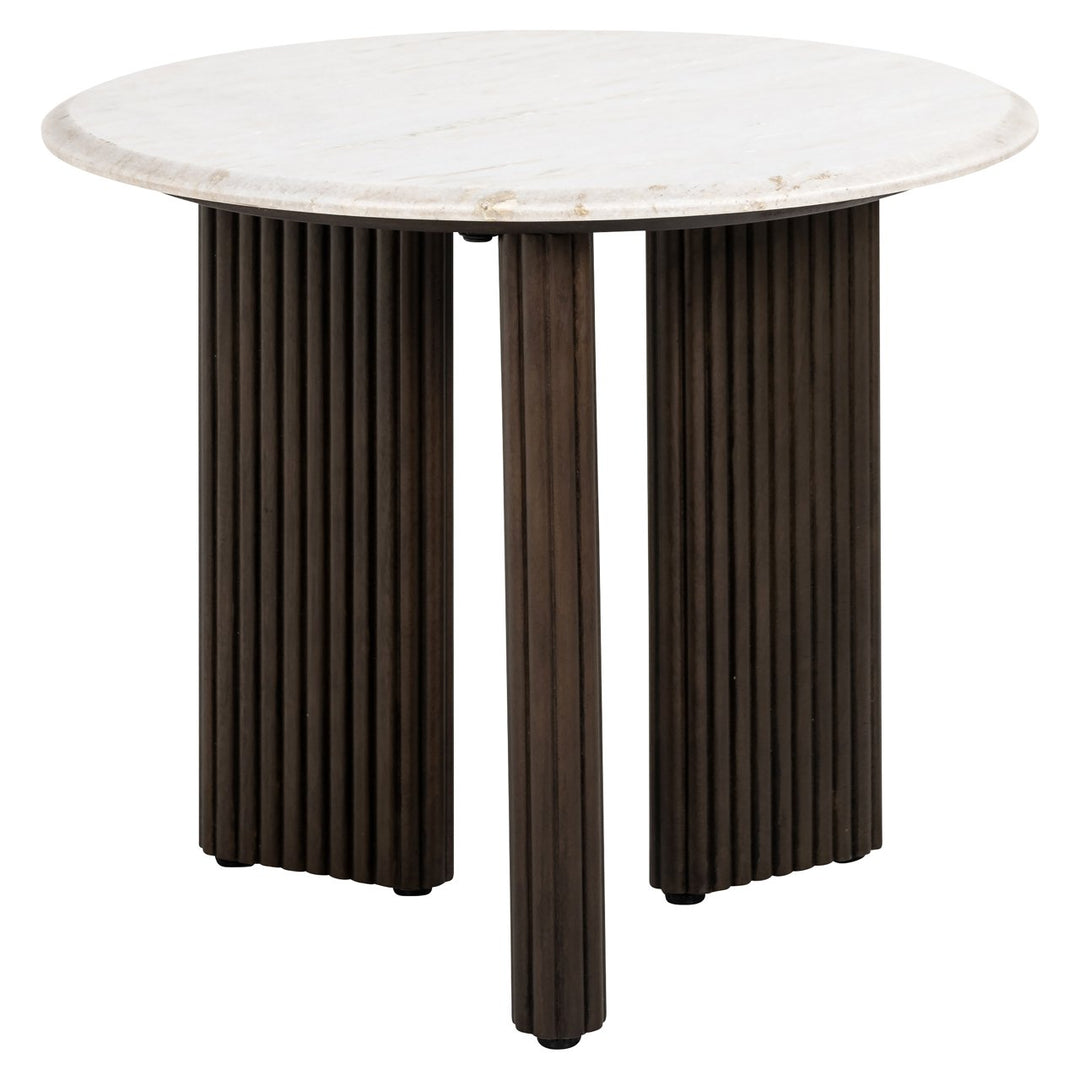 Bijzettafel Mayfield brown 55Ø