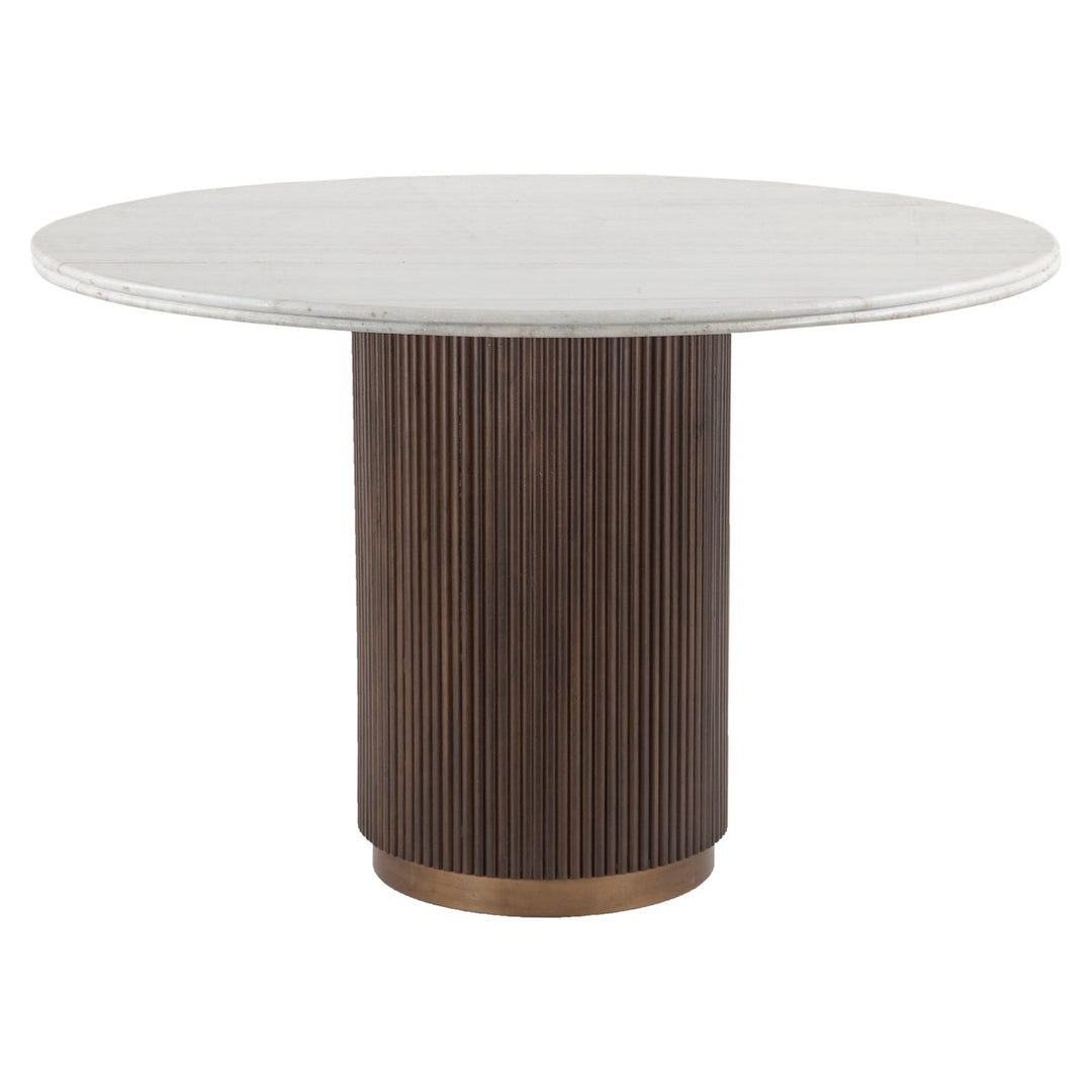 Eettafel Mayfield brown 120Ø