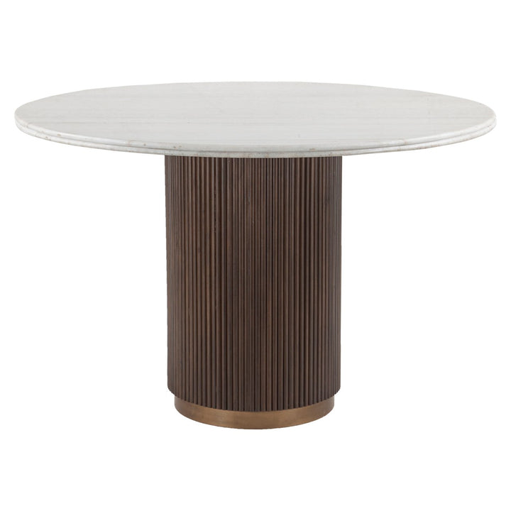 Eettafel Mayfield brown 120Ø
