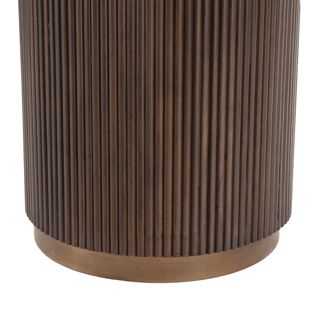 Eettafel Mayfield brown 120Ø