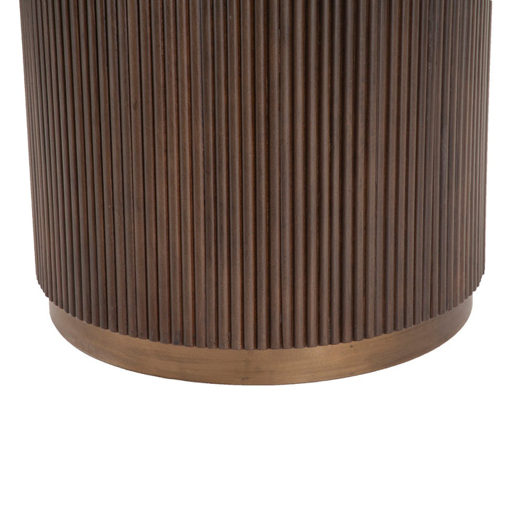 Eettafel Mayfield brown 140Ø