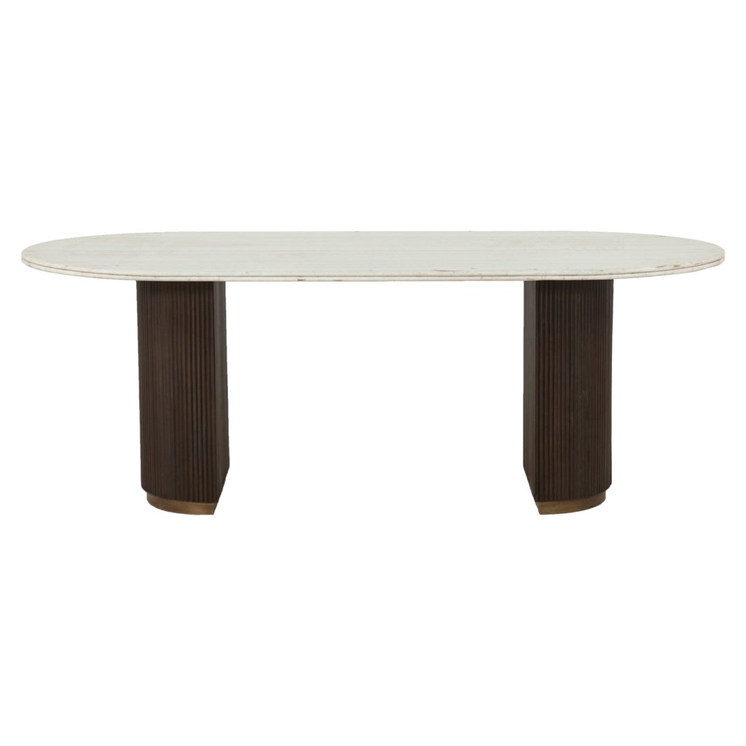 Eettafel Mayfield brown 210