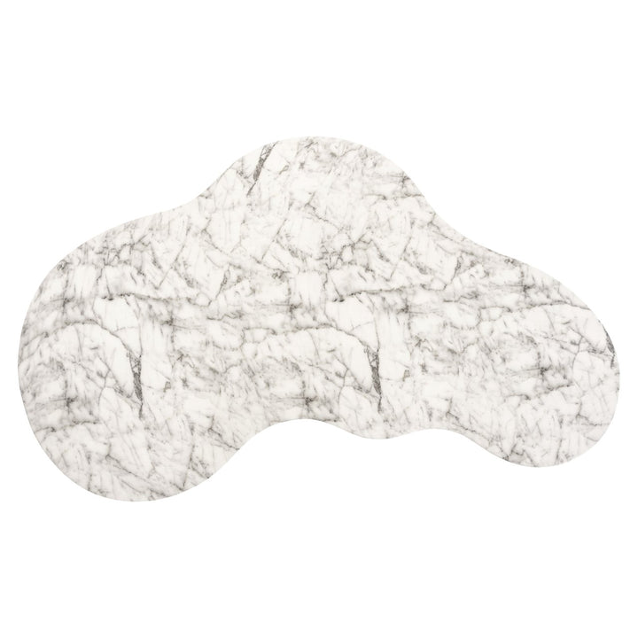 Buiten salontafel Rockyard white marble look