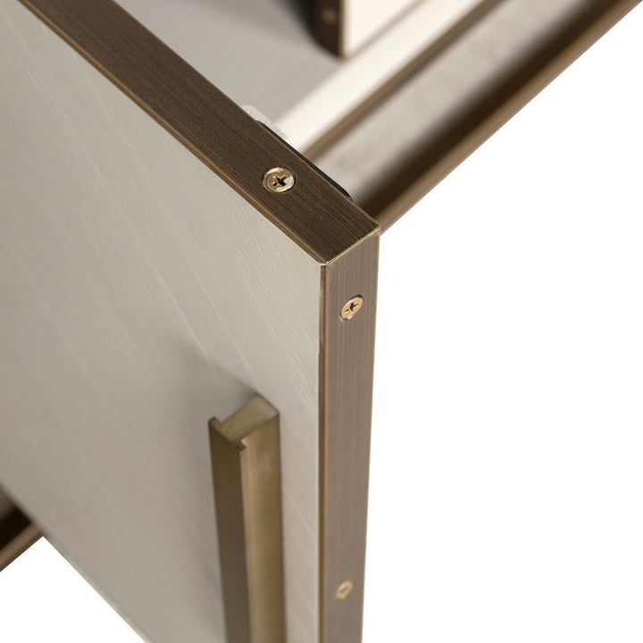 TV-meubel Whitebone brass verona grey  200