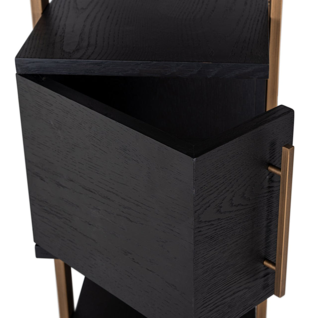 Wandkast Cambon dark coffee