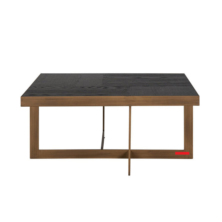 Salontafel Cambon dark coffee 90x90