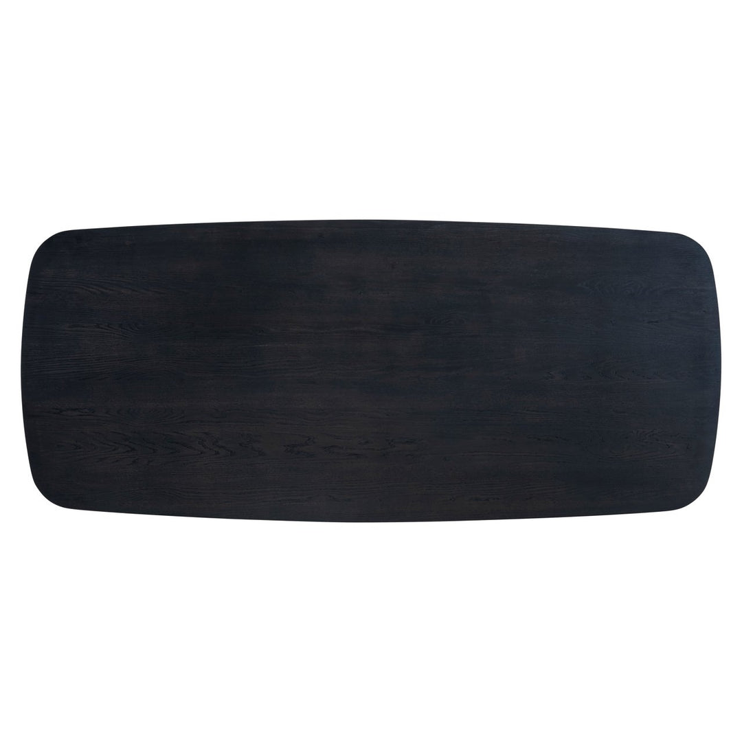 Eettafel Cambon dark coffee danish oval 230