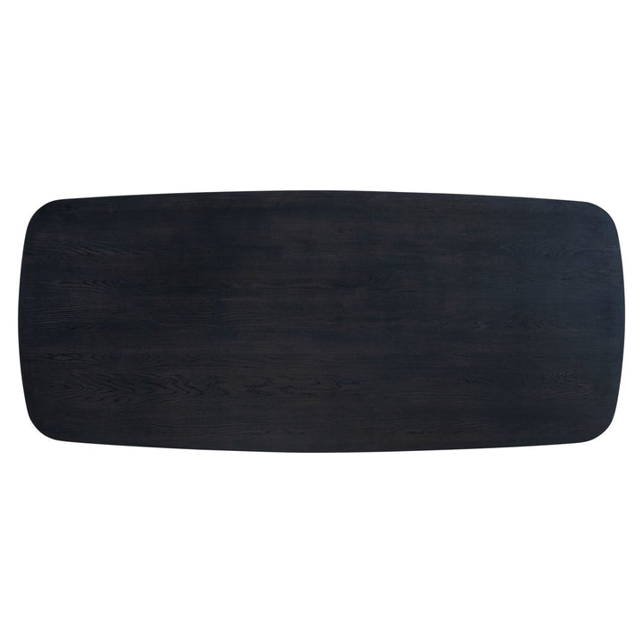 Eettafel Cambon dark coffee danish oval 230