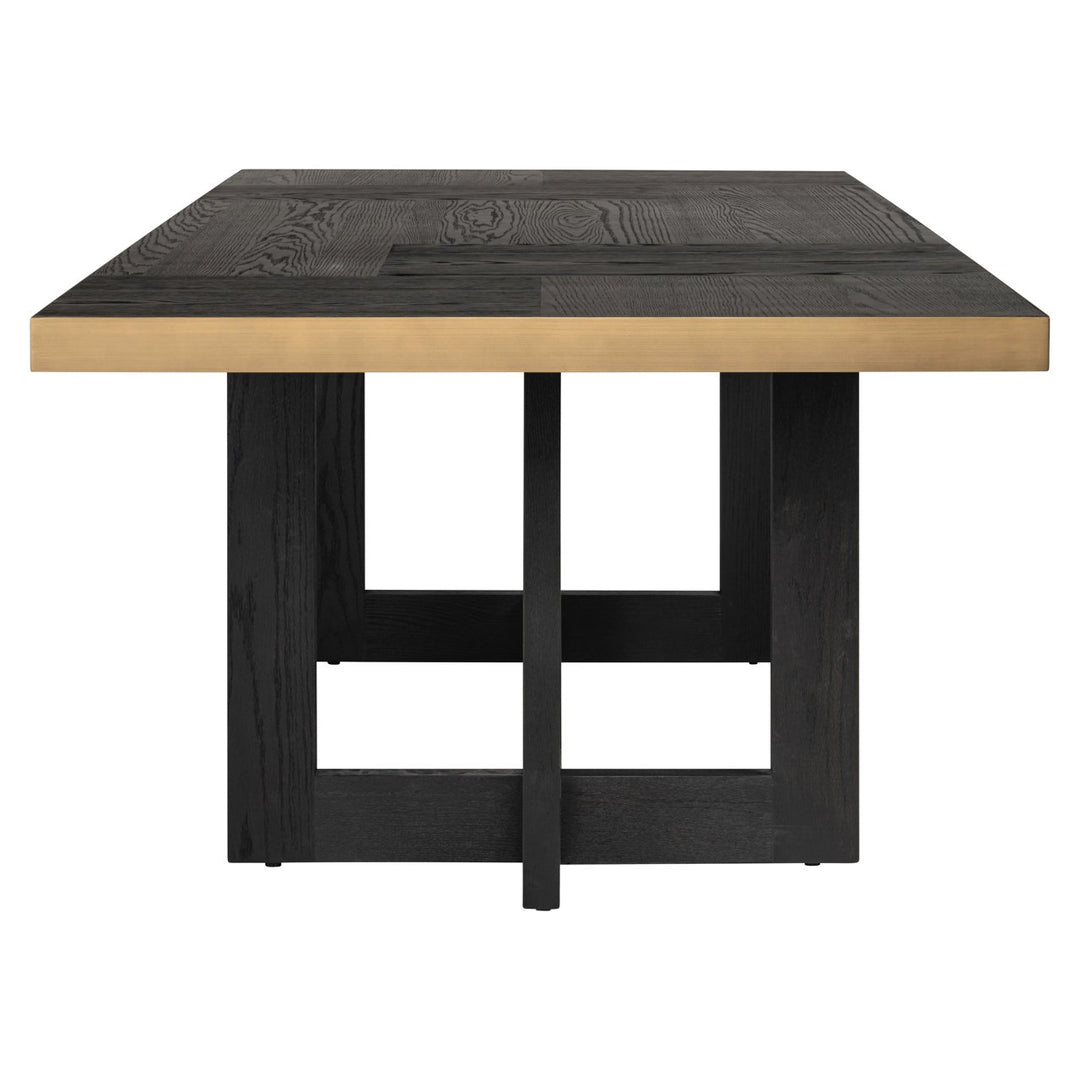 Eettafel Cambon dark coffee 280
