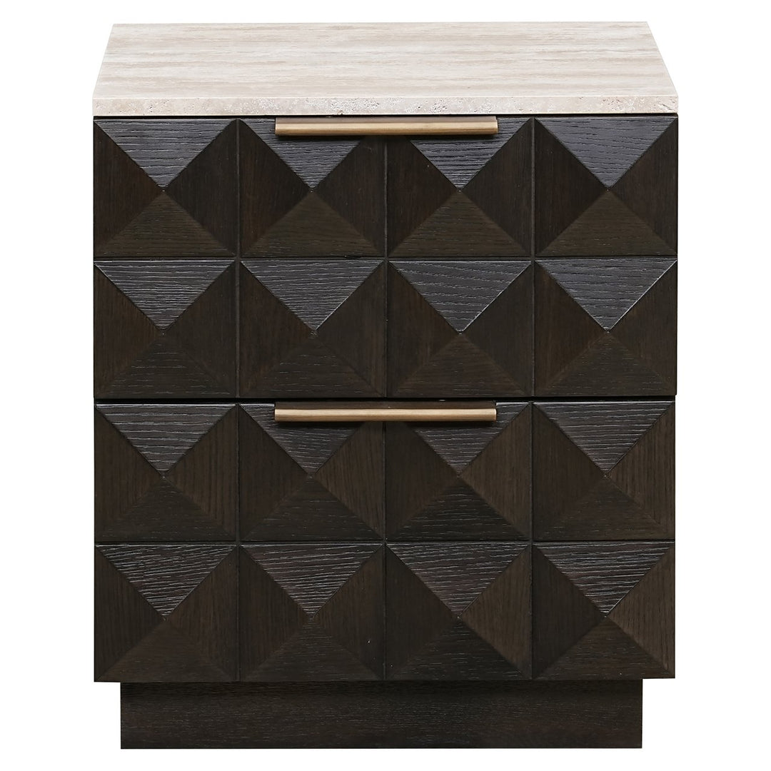 Nachtkastje Claremont brown