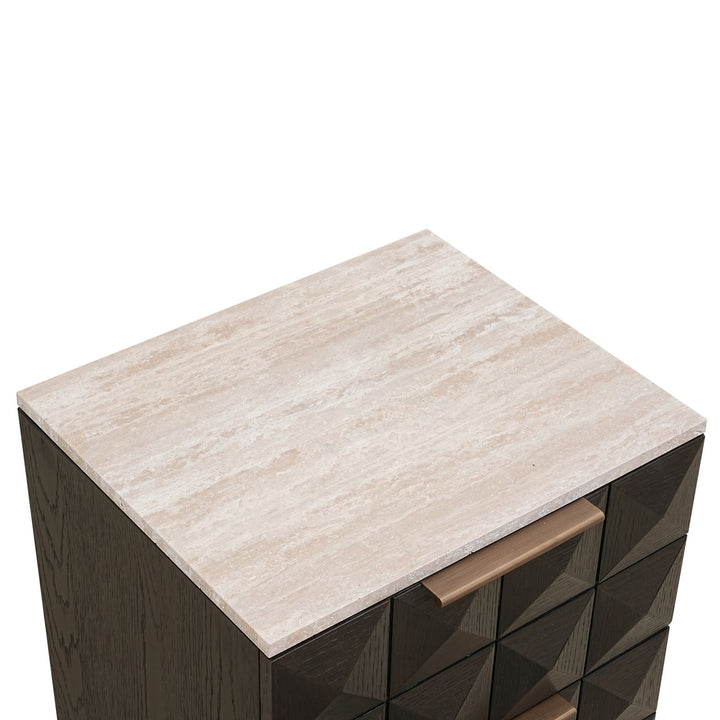 Nachtkastje Claremont brown