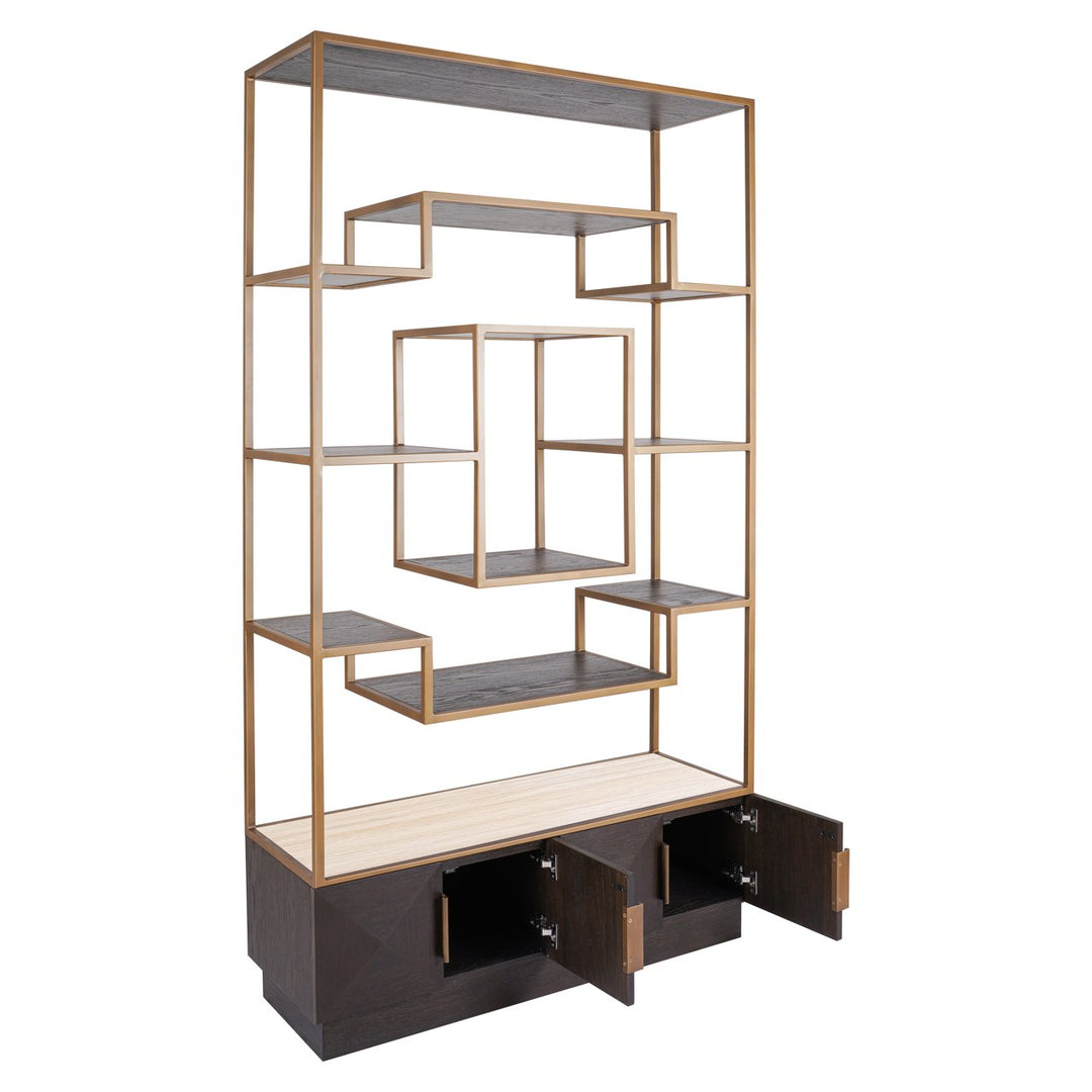 Wandkast Claremont brown
