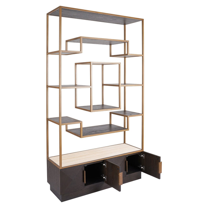 Wandkast Claremont brown