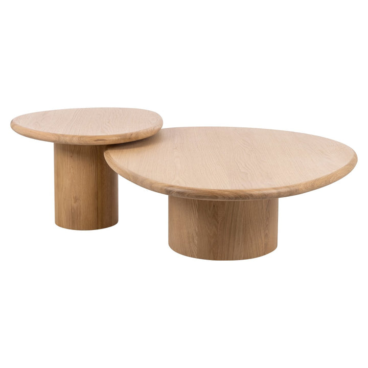 Salontafel Oakley natural oak (Set of 2)