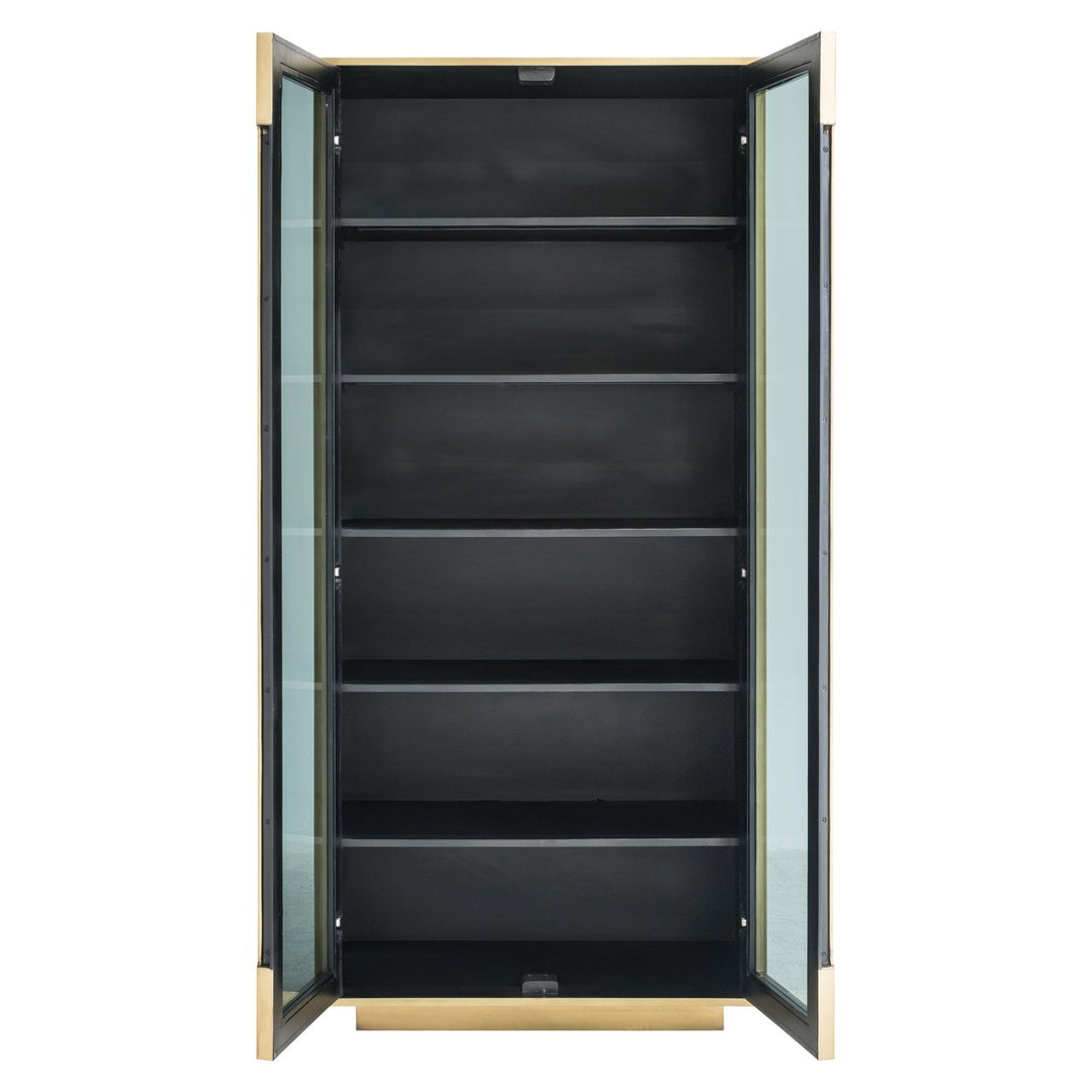 Opbergkast Finsbury black/gold