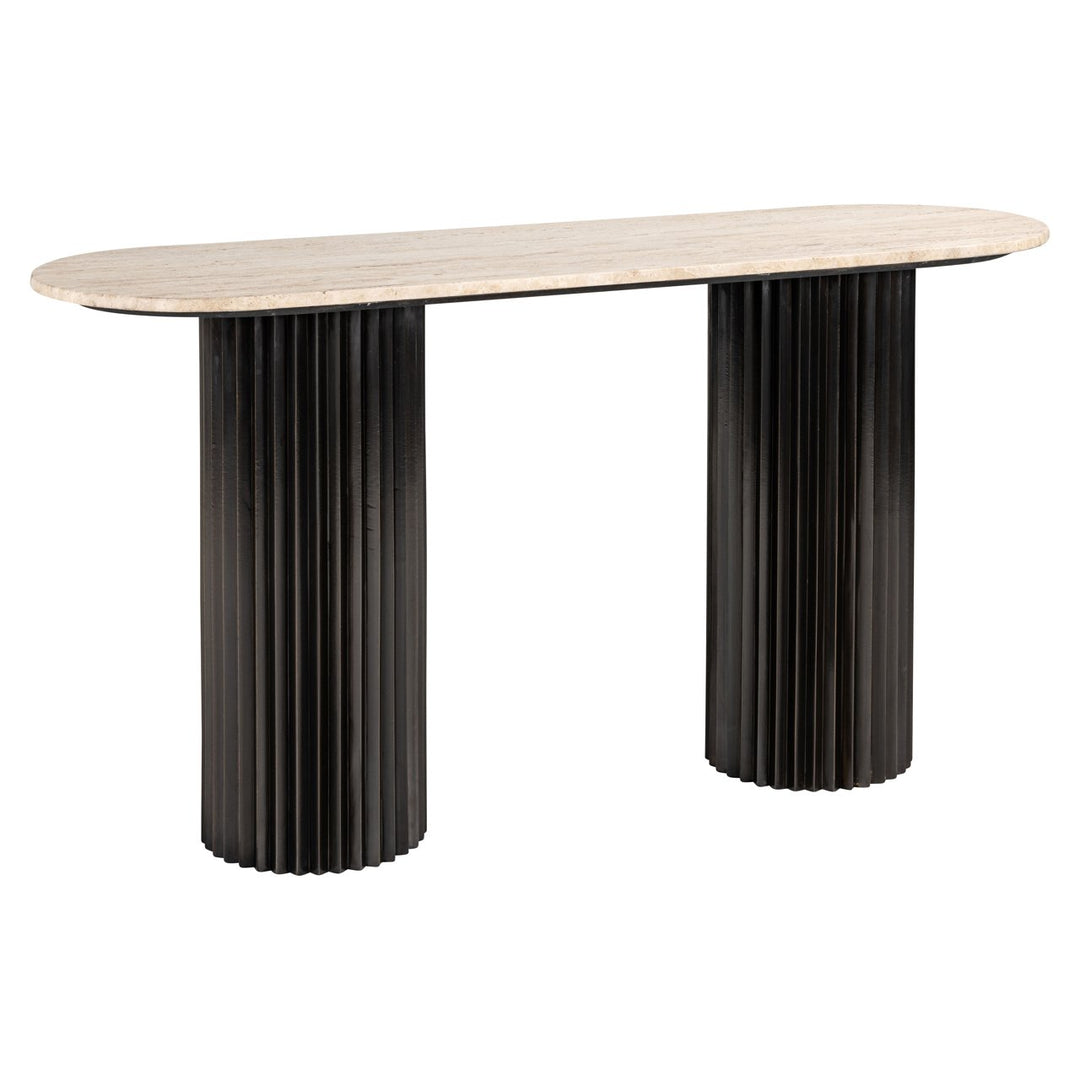 Console Hampton dark brown