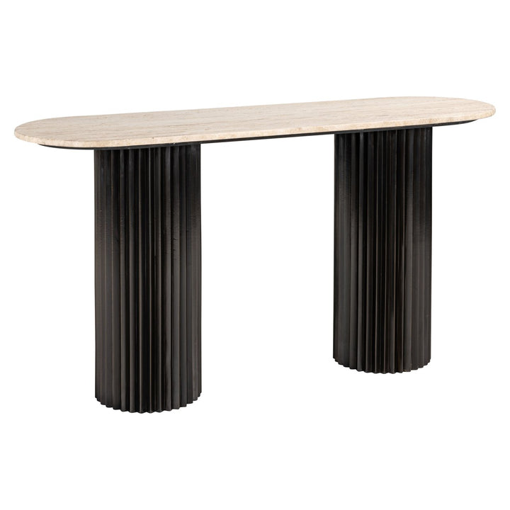 Console Hampton dark brown