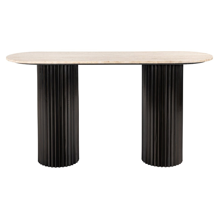 Console Hampton dark brown
