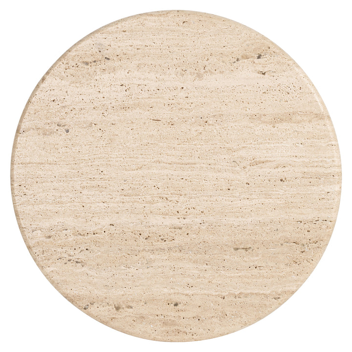 Bijzettafel Douglas brown 50Ø