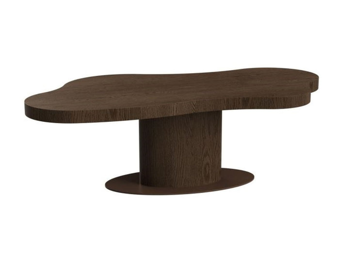 Eettafel Bogor dark coffee 225