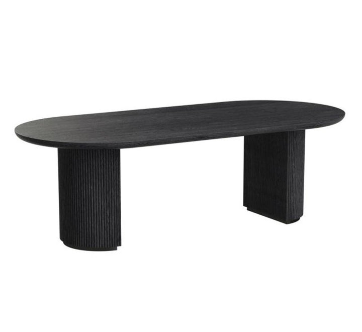 Eettafel Kingston dark coffee 280