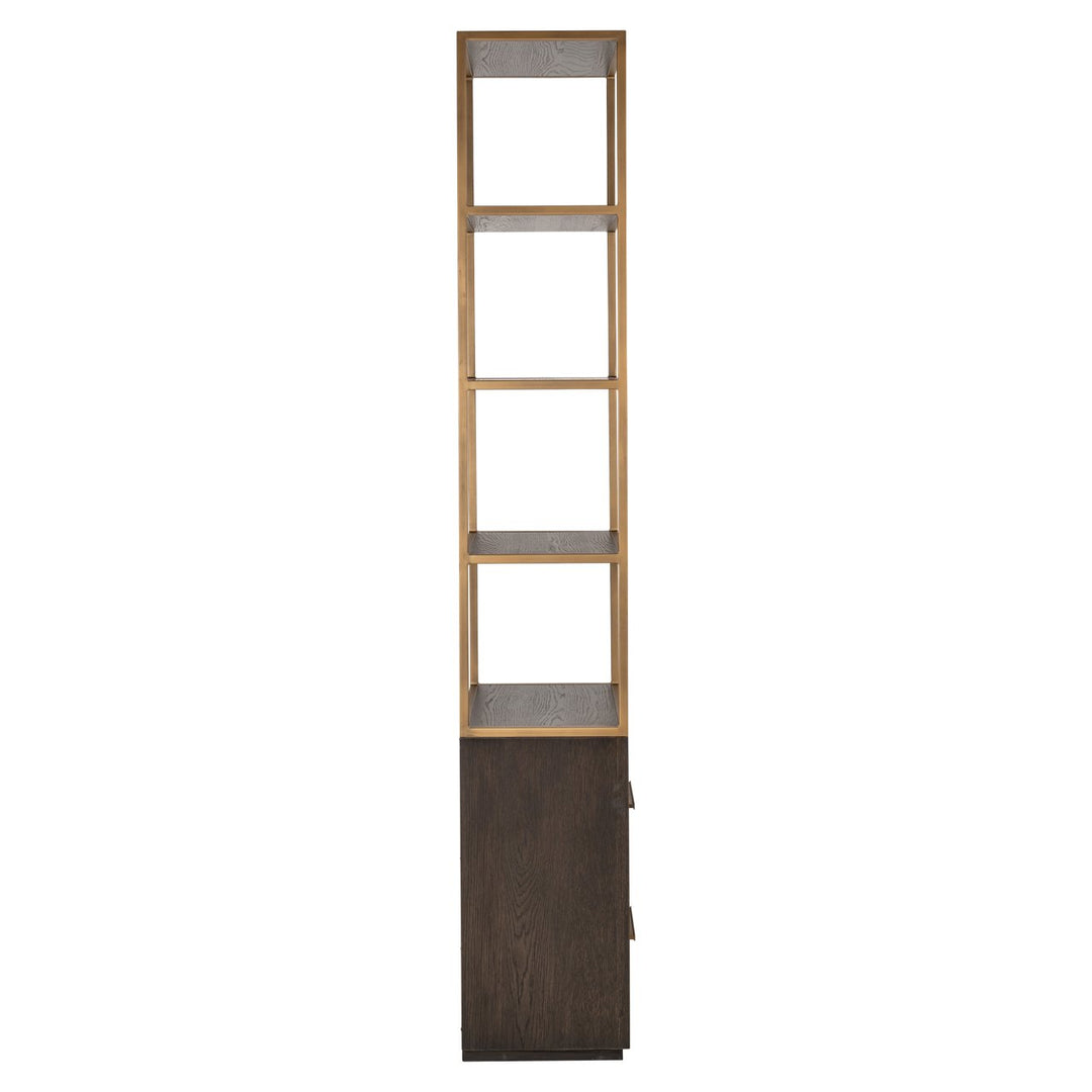 Wandkast Carter brown small 2-drawers