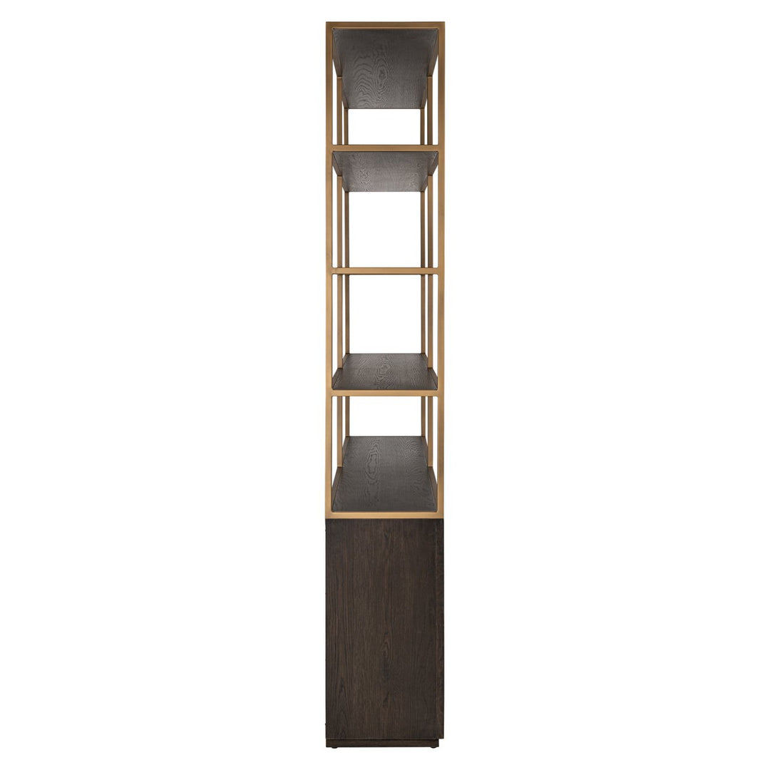 Wandkast Carter brown large 4-doors