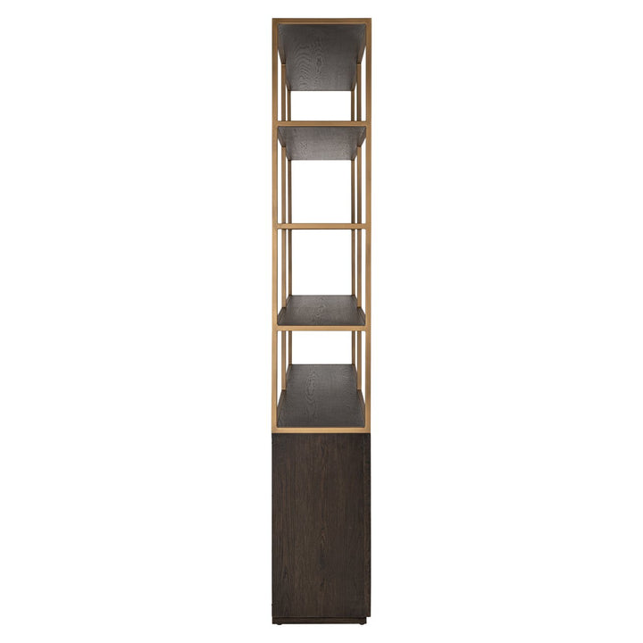 Wandkast Carter brown large 4-doors