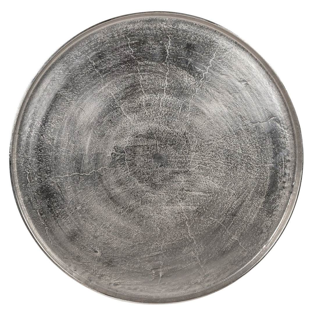 Salontafel Lyam silver 70Ø
