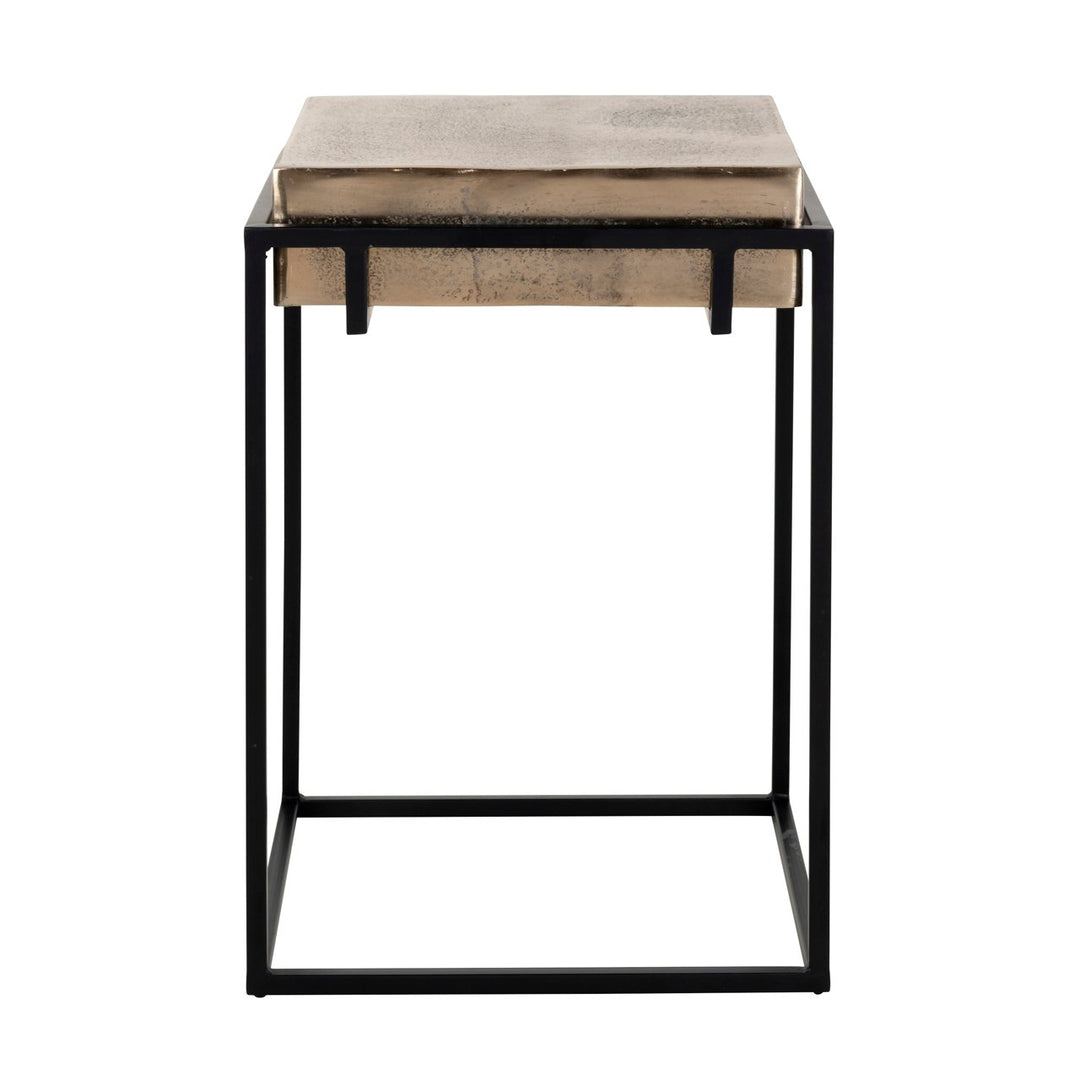 Bijzettafel Calloway champagne gold