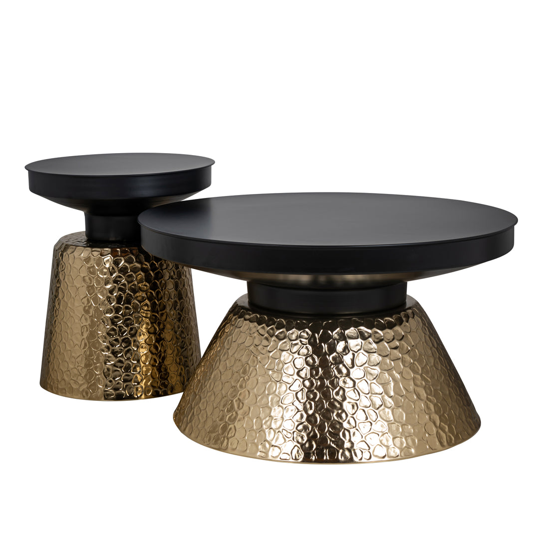 Salontafel Freddie black/gold