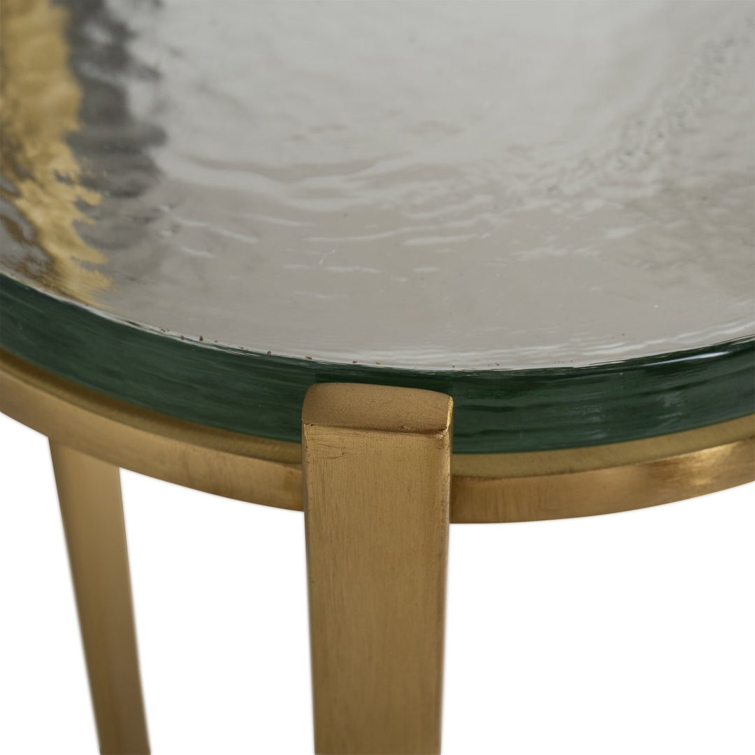 Bijzettafel Aubrey gold