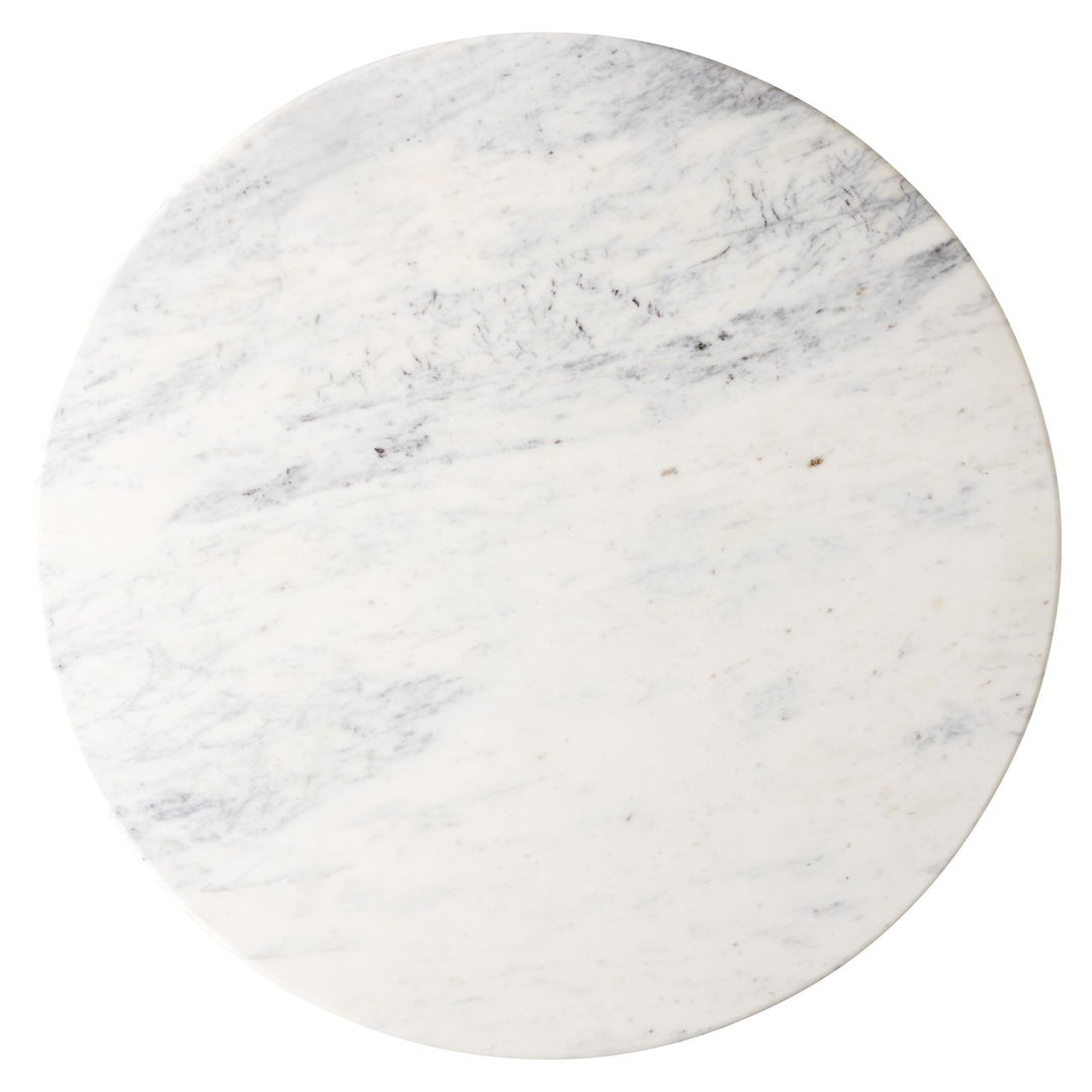 Salontafel Holmes white 90Ø