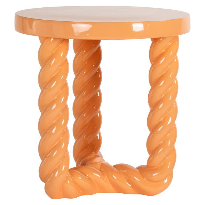Bijzettafel Rosly orange