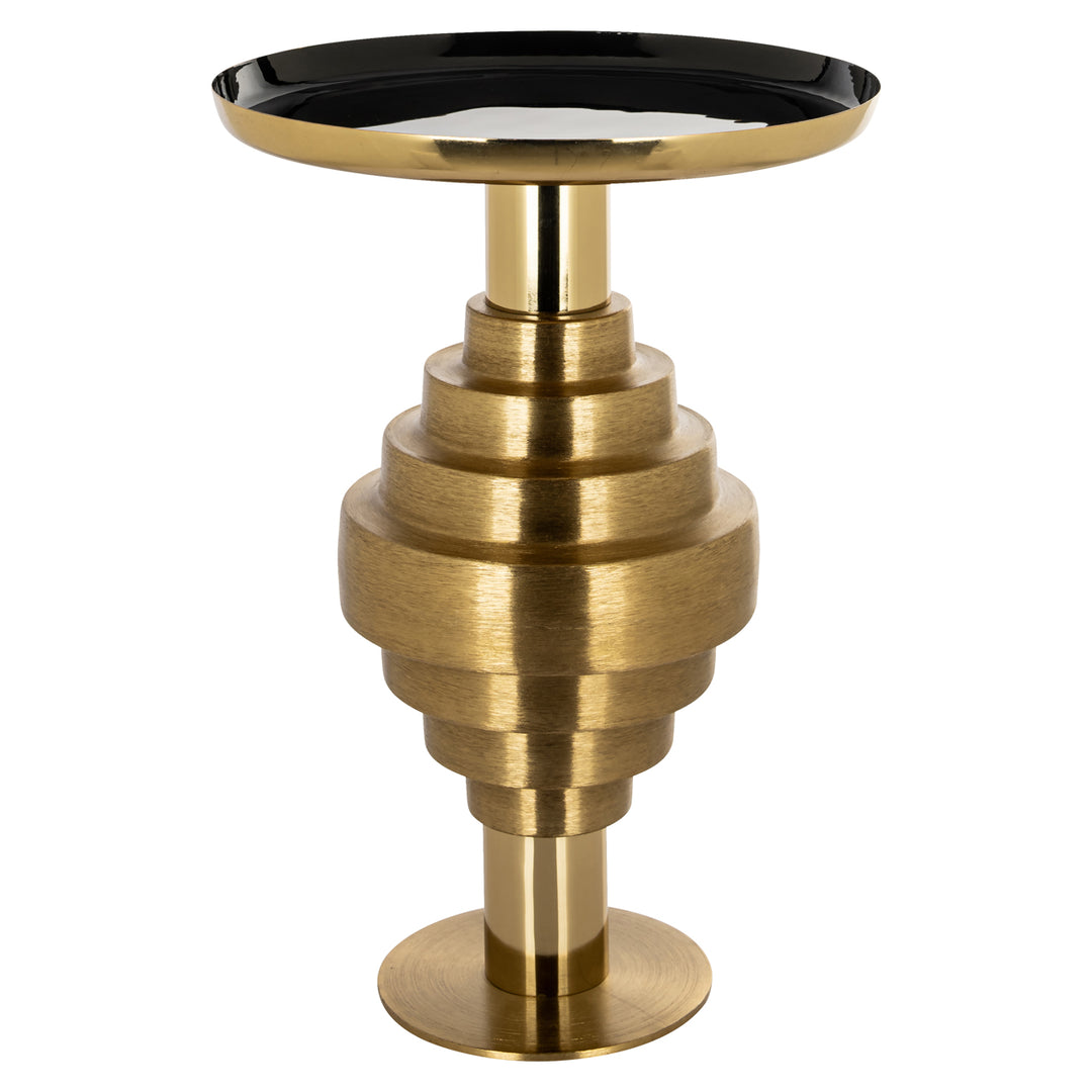 Bijzettafel Renao black/gold