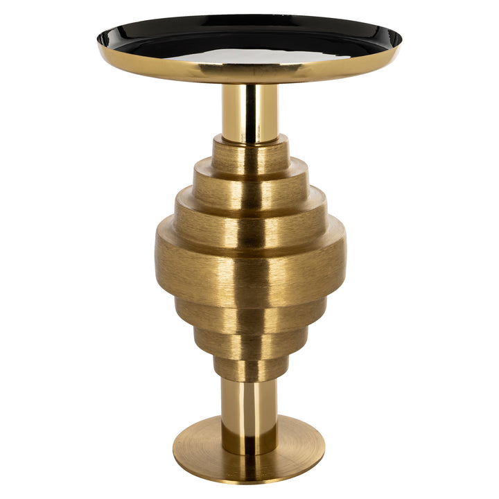 Bijzettafel Renao black/gold