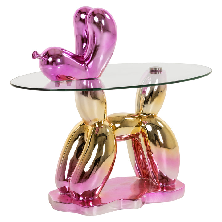 Bijzettafel Usha pink