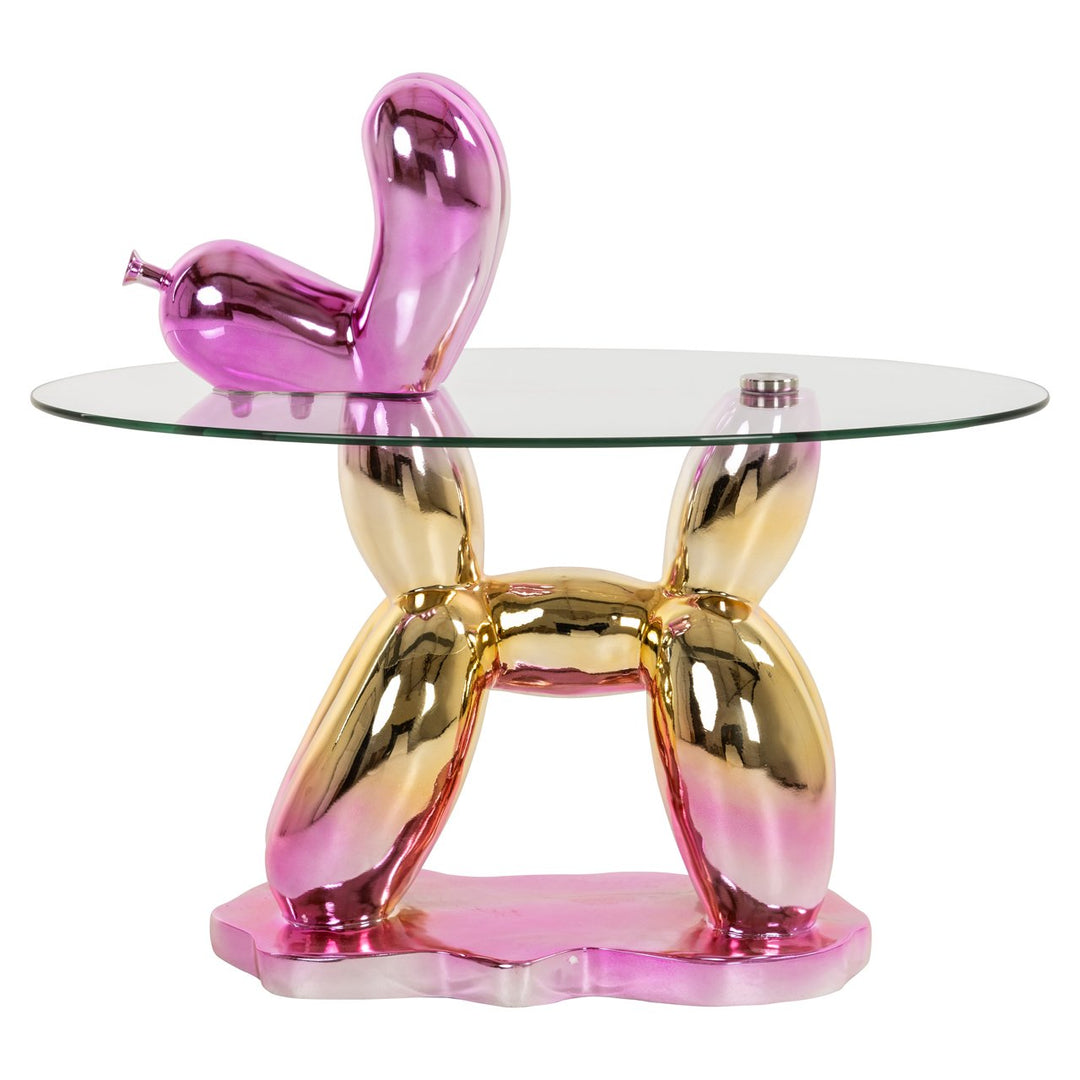 Bijzettafel Usha pink