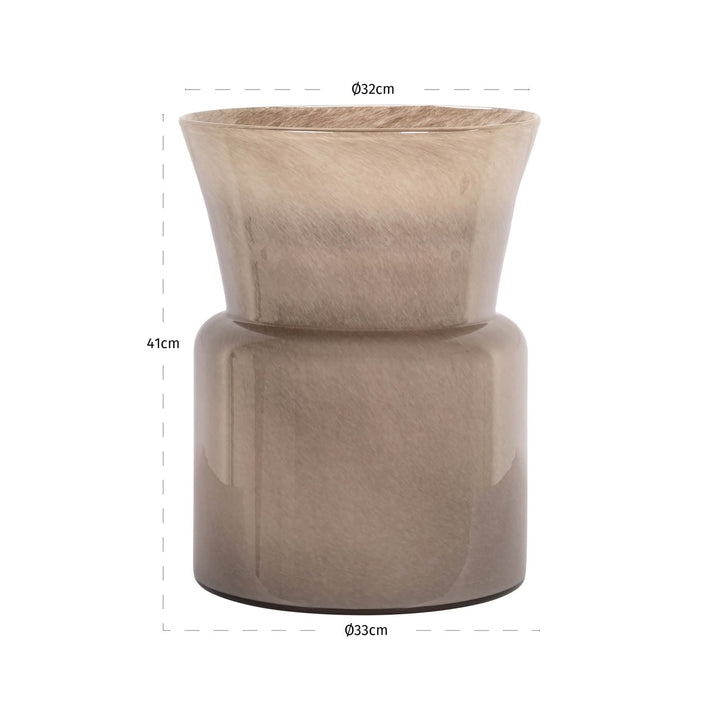 Vaas Milo taupe