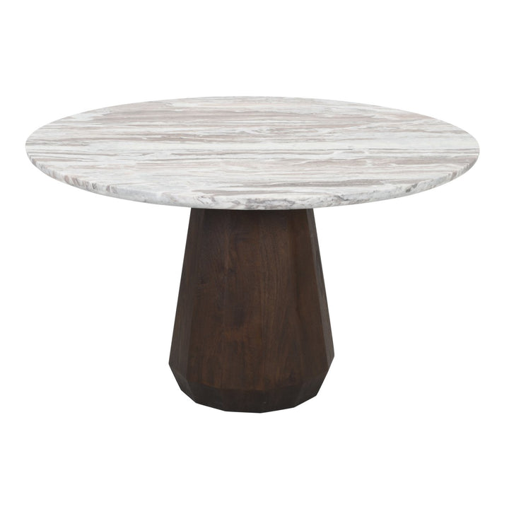 Eettafel Oberoy Blush beige 130Ø