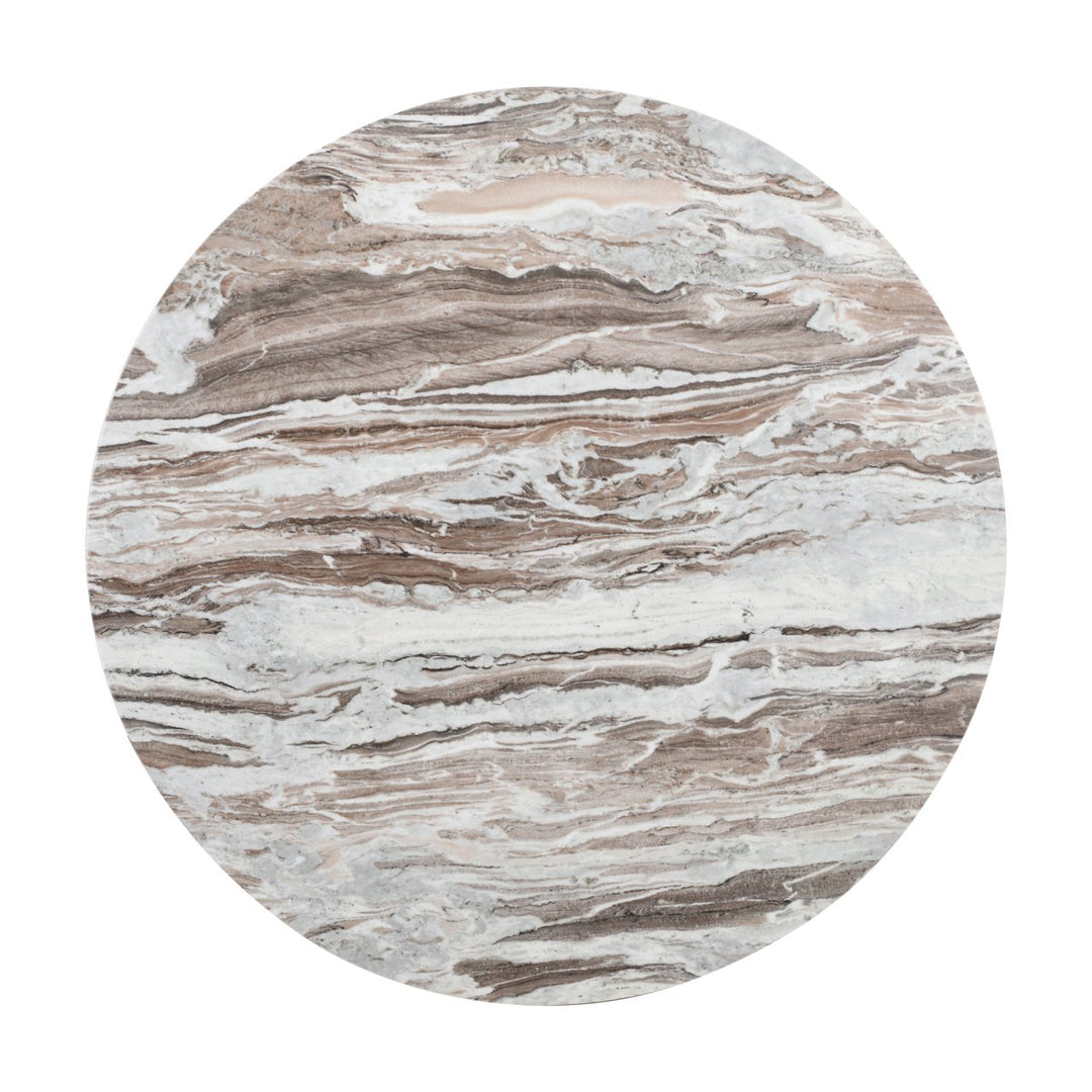 Eettafel Oberoy Blush beige 130Ø