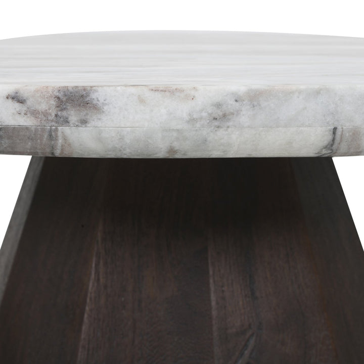 Salontafel Oberoy Blush beige 80Ø