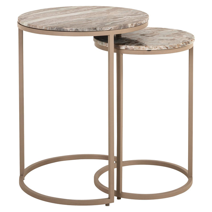Bijzettafel Fairfax clay (Set of 2)