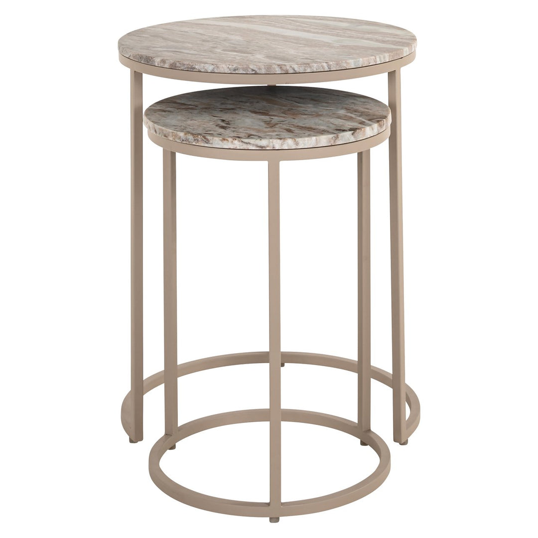 Bijzettafel Fairfax clay (Set of 2)