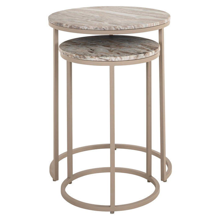 Bijzettafel Fairfax clay (Set of 2)