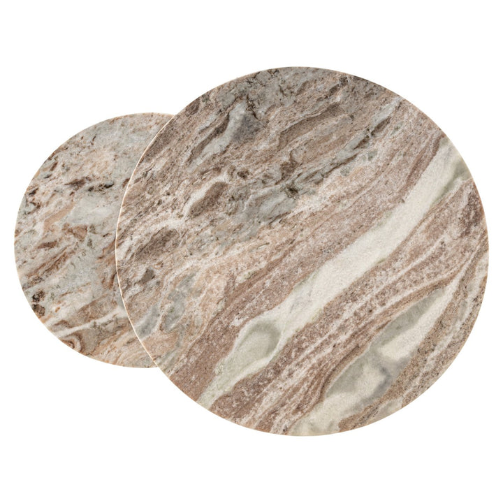 Bijzettafel Fairfax clay (Set of 2)