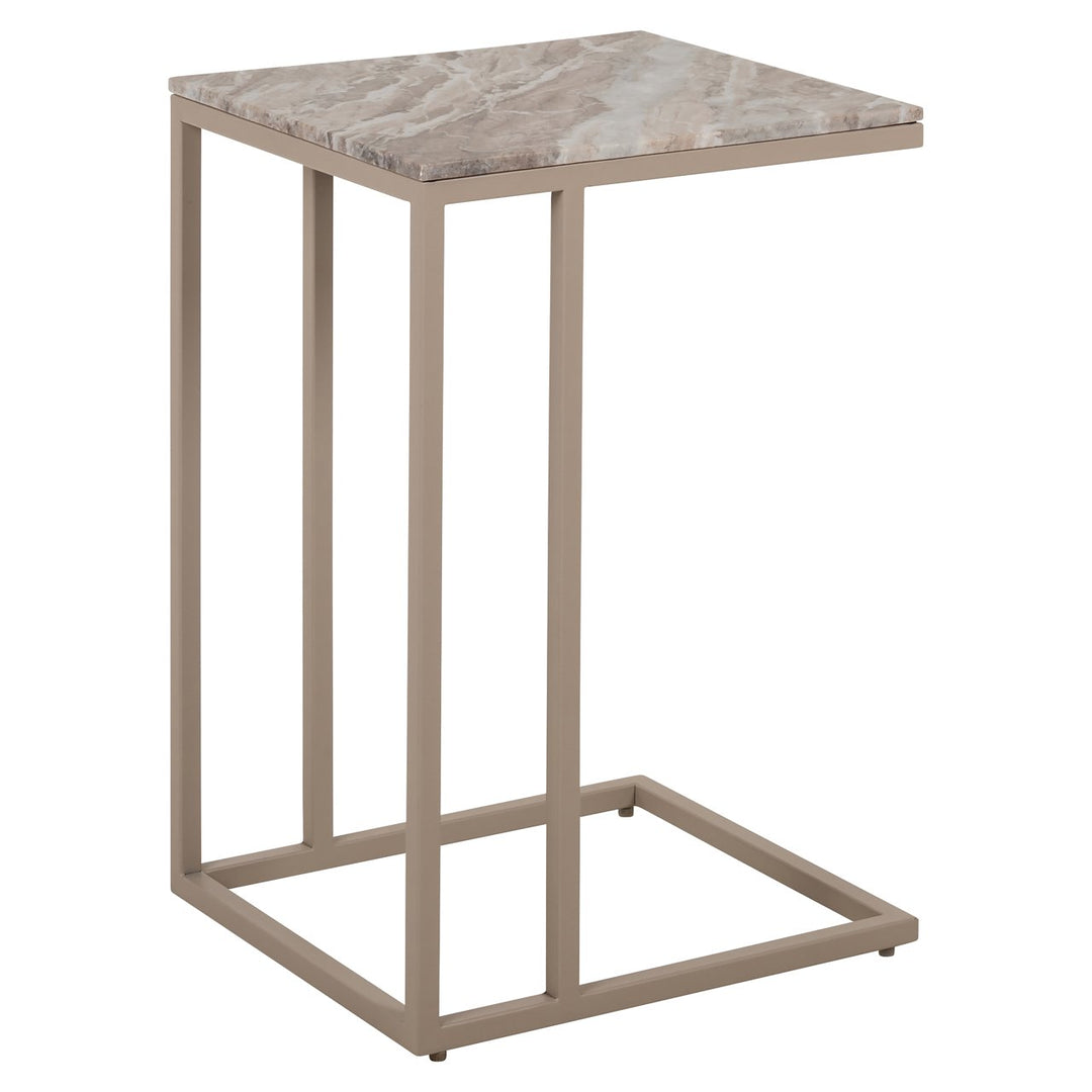Bankbijzettafel Fairfax clay