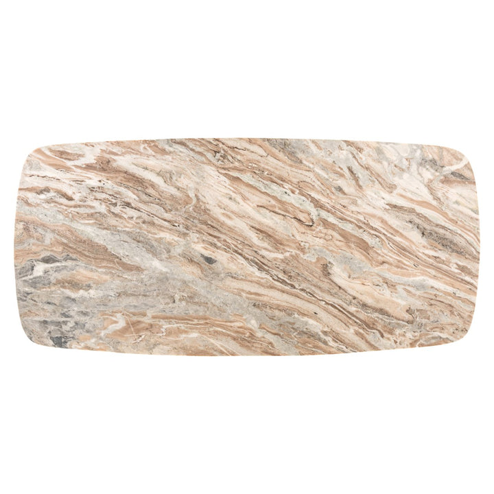 Eettafel Bottega Blush beige danish oval 220