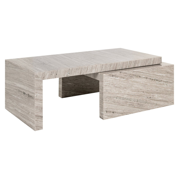 Salontafel Novaz sand (Set of 2)