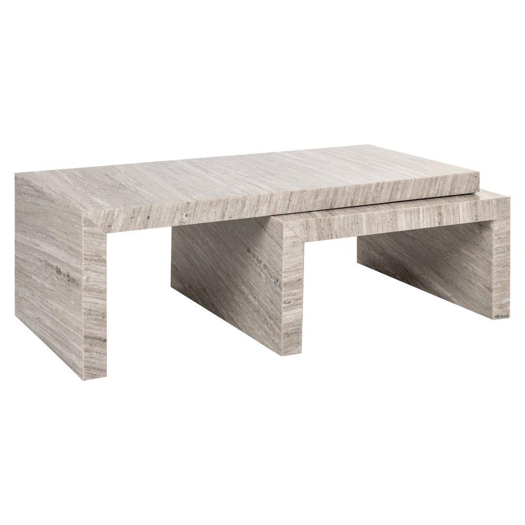 Salontafel Novaz sand (Set of 2)